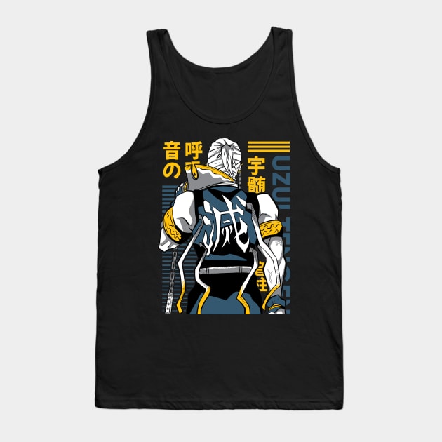 Uzui Tengen l Demon slayer anime Tank Top by WzaelArt